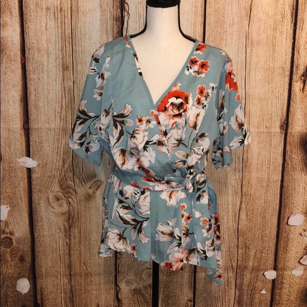 Beautiful V-neck Blouse